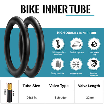 Path Bike Tube - 26×1 3/8 inch - Howling Moto