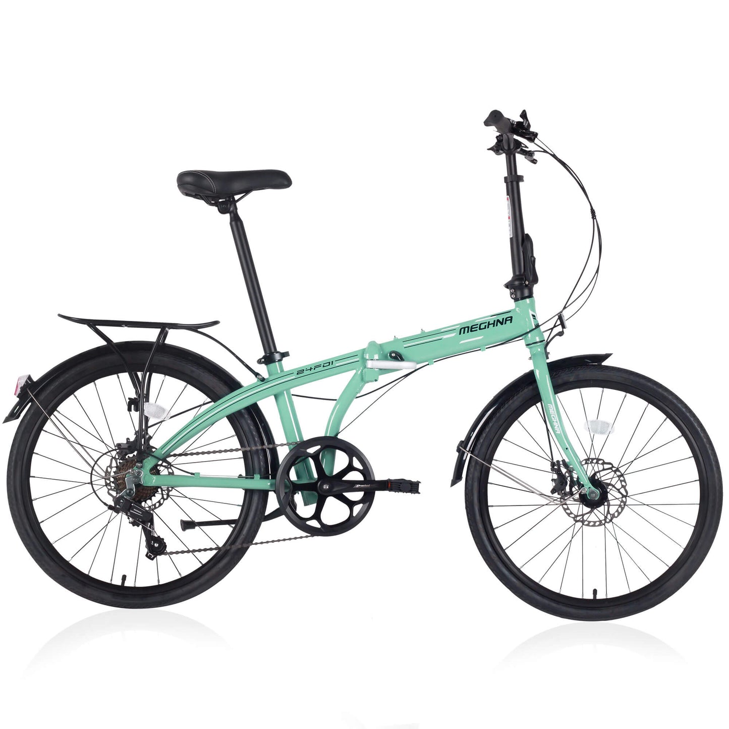 Hycline Meghna 24” Folding Bike - Howling Moto