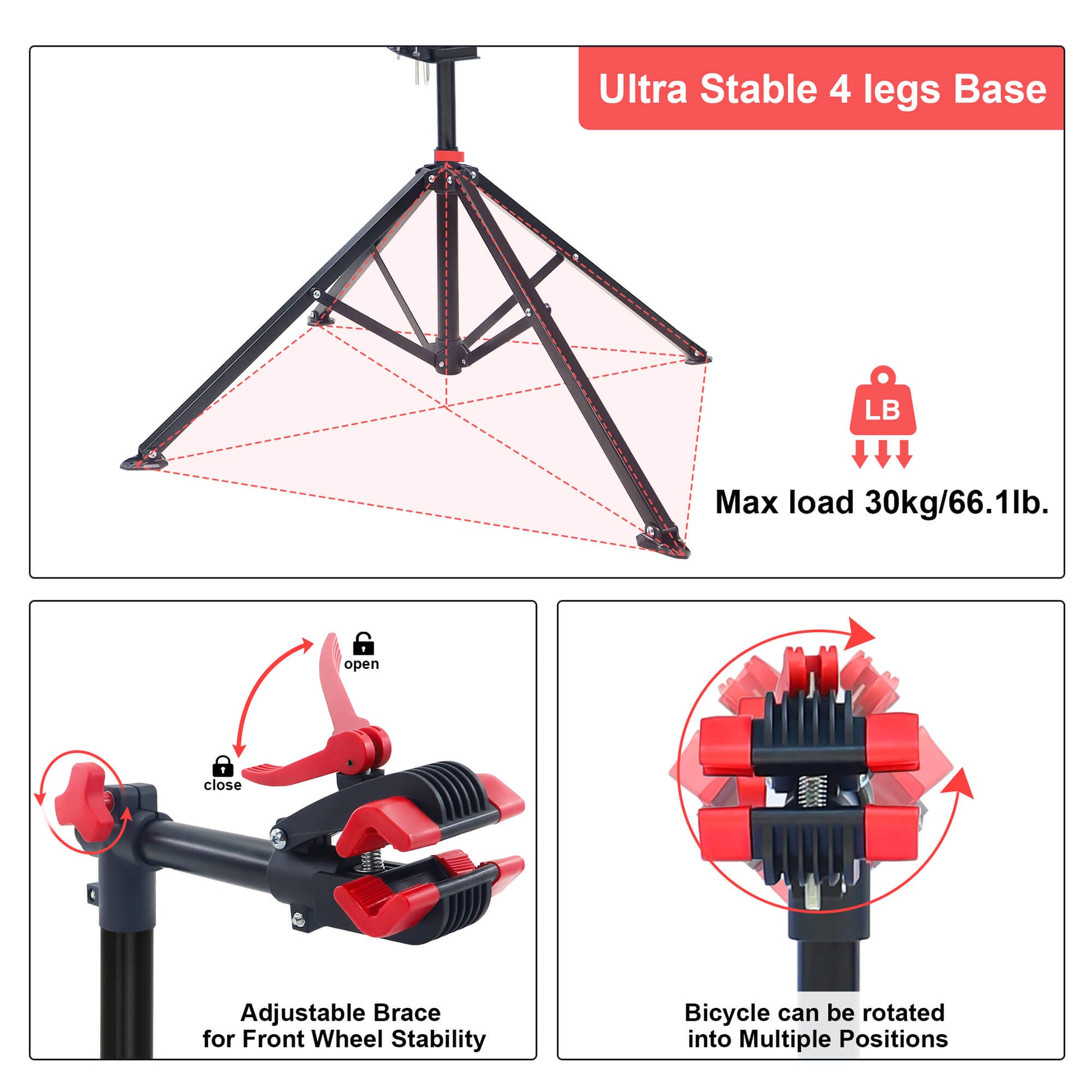 XB-01 Mechanic Repair Bicycle Stand - Howling Moto