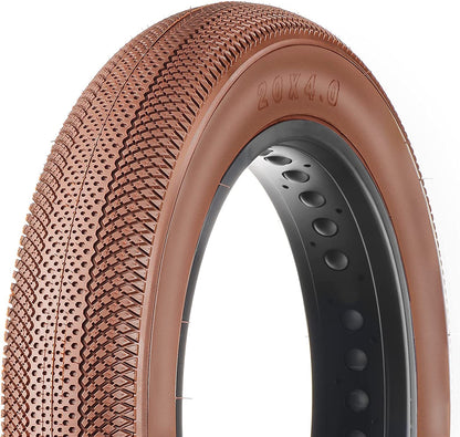 Black Hycline HyperPave e-bike and fat bike tire, 20x4 inches, rugged tread for off-road cycling.
