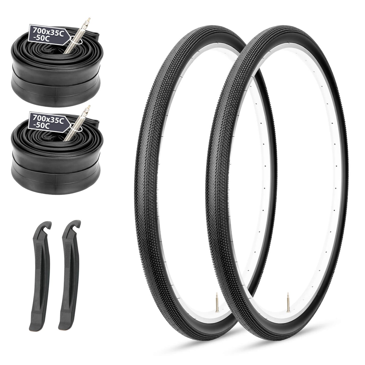 Hycline Dense GRV 700×40C gravel bike tire with rugged tread, designed for off-road cycling and durability.