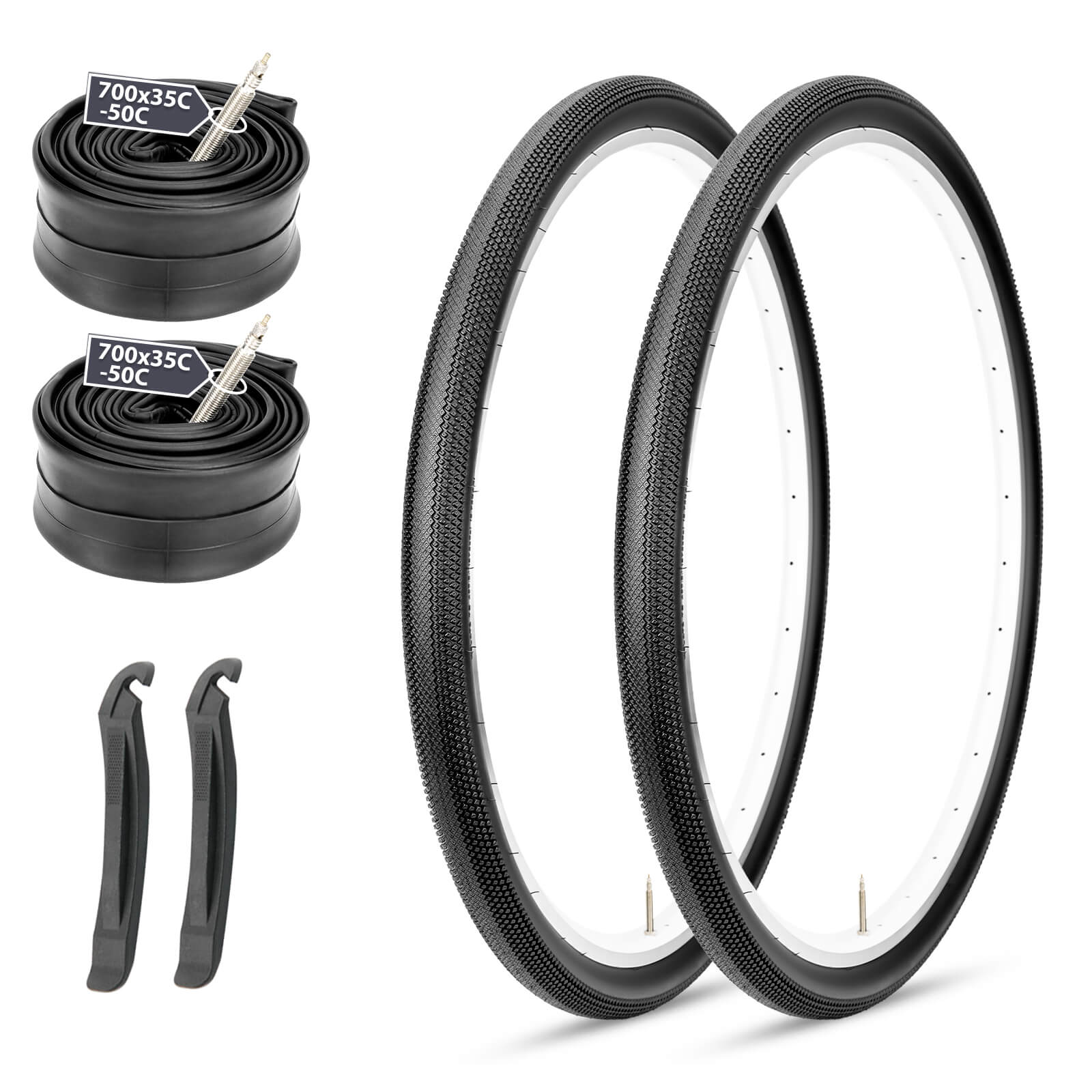 Hycline Dense GRV 700×40C gravel bike tire with rugged tread, designed for off-road cycling and durability.