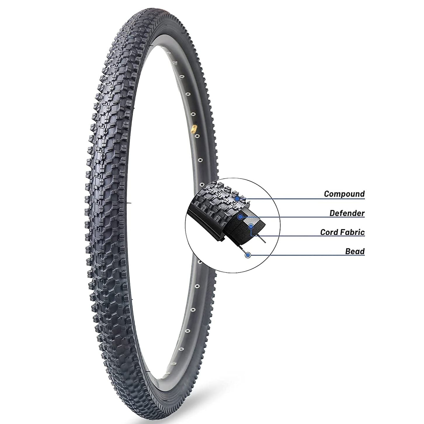 Crossband Tire - 24”×1.95“ / 26“×1.95” - Howling Moto