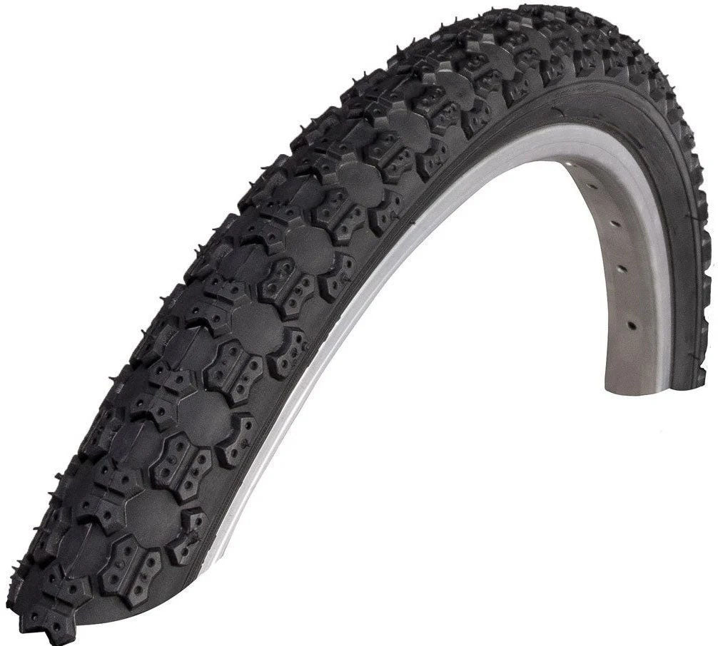 Hycline Bowlite kids' bicycle tires in 12.5", 14", 16", and 20" sizes with 2.125-inch width, suitable for children's bikes.