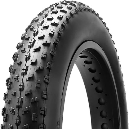 Hycline Raider fat bike tire for MTB, rugged off-road e-bike and fat bike tire with deep tread for enhanced traction.