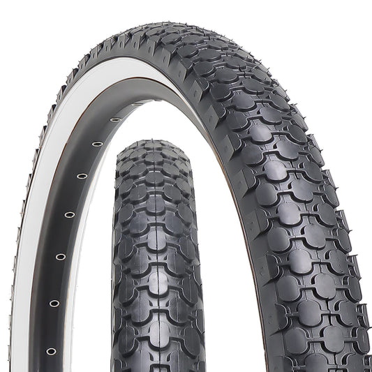 Hycline SandRoller bicycle tire, 24x2.125 or 26x2.125 inch, rugged tire suitable for off-road cycling.
