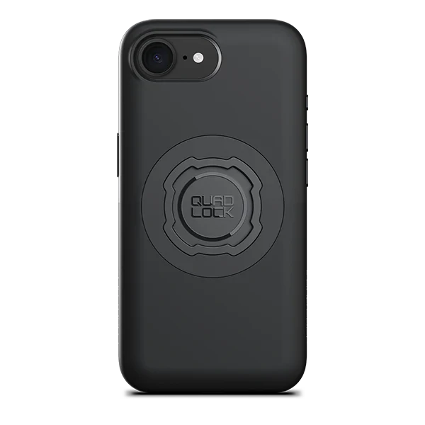 Quad Lock MAG case for iPhone 16e by Bill's Exhausts, featuring a sleek protective phone case with magnetic mounting.