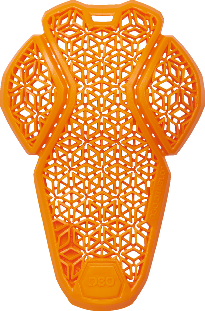 ICON D3O Diablo Guard L1 knee and elbow protectors, showing snug fit and protective design for motocross gear.