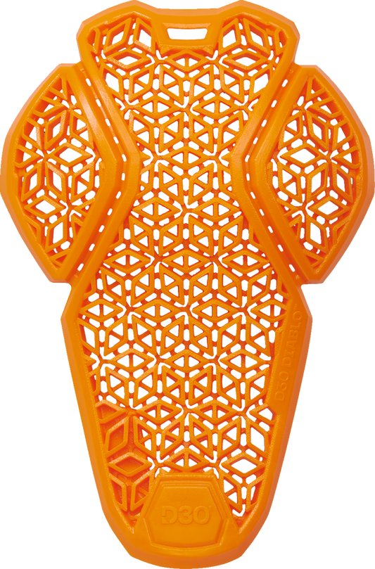 ICON D3O Diablo Guard L1 knee and elbow protectors, showing snug fit and protective design for motocross gear.