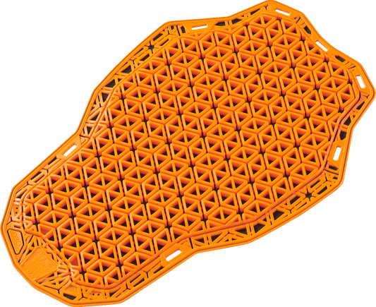 ICON D3O Ghost 1 Large back guard for motorcycle protection, featuring lightweight design and impact-absorbing D3O material.