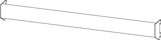 ICON Display Connecting Crossbar, 24-inch metal bar with mounting brackets for display setups, part number 1086370