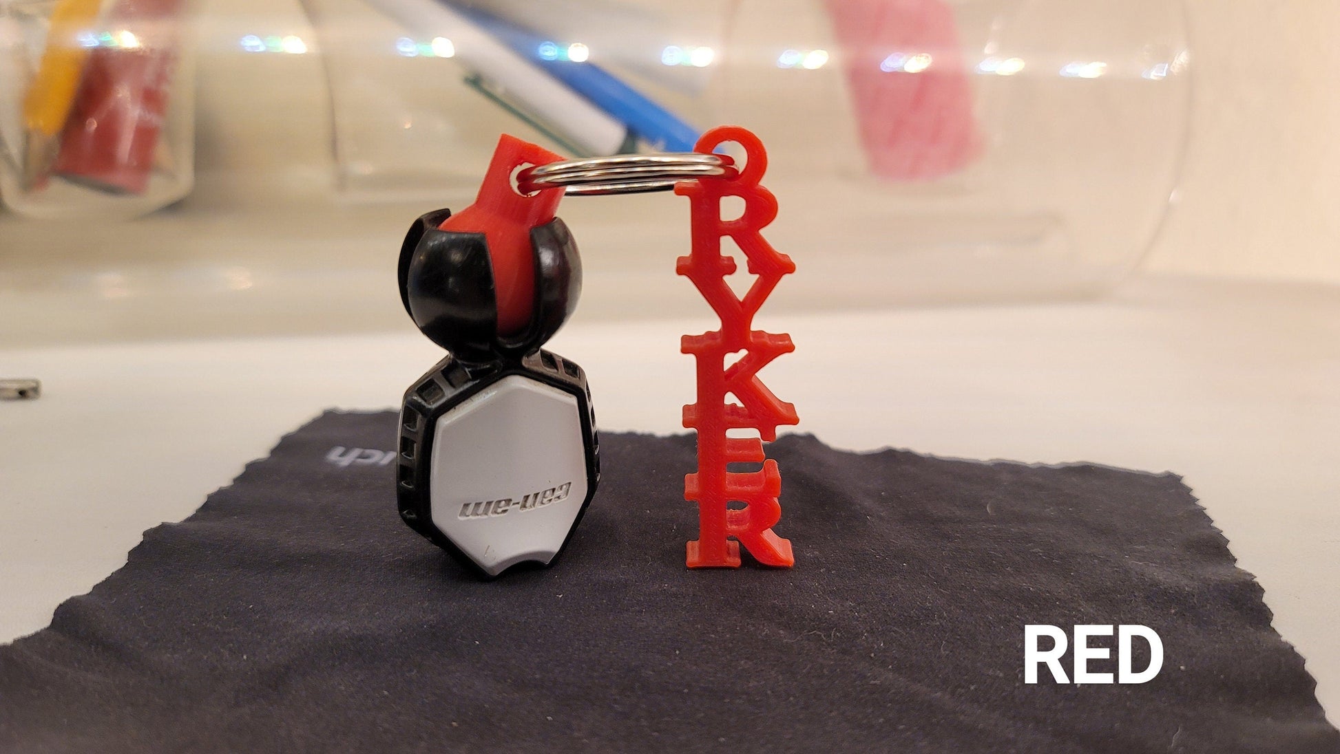 CAN-AM RYKER Key Tag & Key Fob Holder Combo - Howling Moto