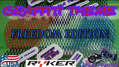 Can-Am RYKER RADIATOR Protective Grill FREEDOM Edition - Howling Moto