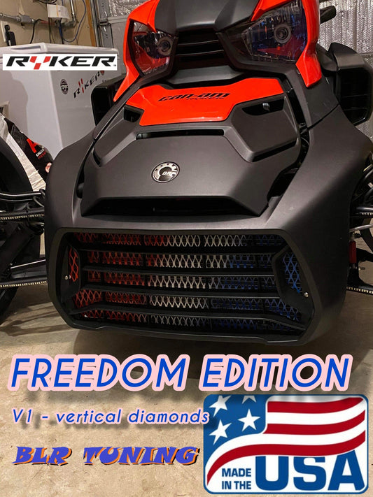 Can-Am RYKER RADIATOR Protective Grill FREEDOM Edition - Howling Moto