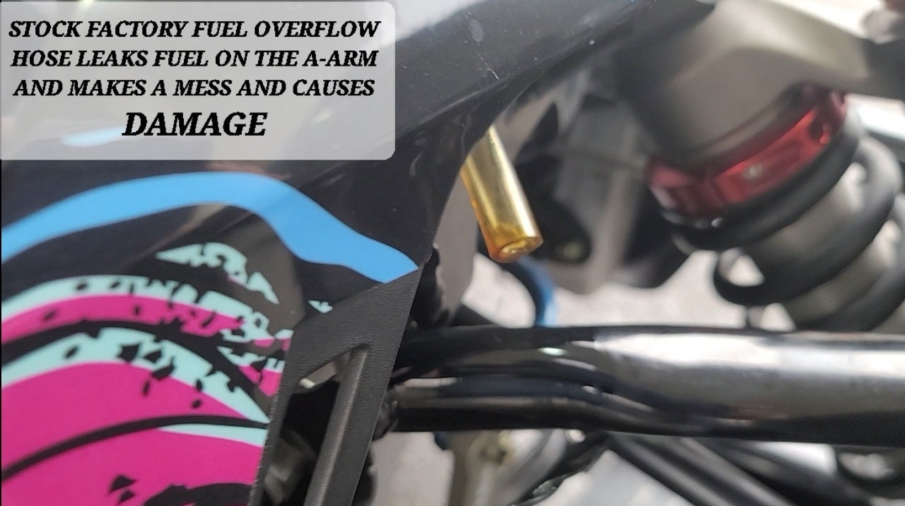 CAN-AM RYKER Fuel Overflow Extension Hose Kit - Howling Moto