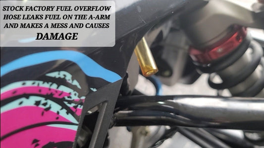 CAN-AM RYKER Fuel Overflow Extension Hose Kit - Howling Moto