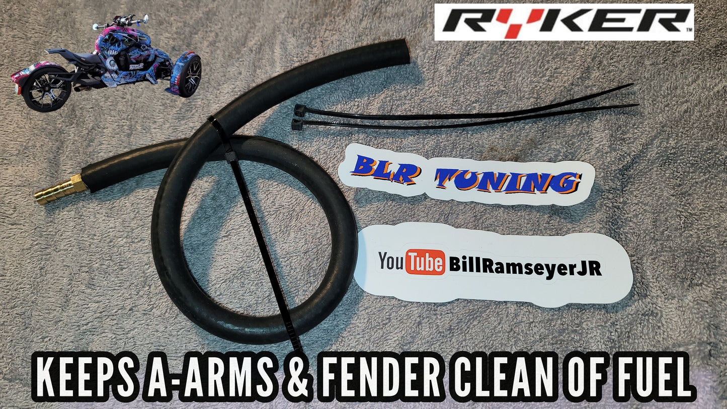 CAN-AM RYKER Fuel Overflow Extension Hose Kit - Howling Moto