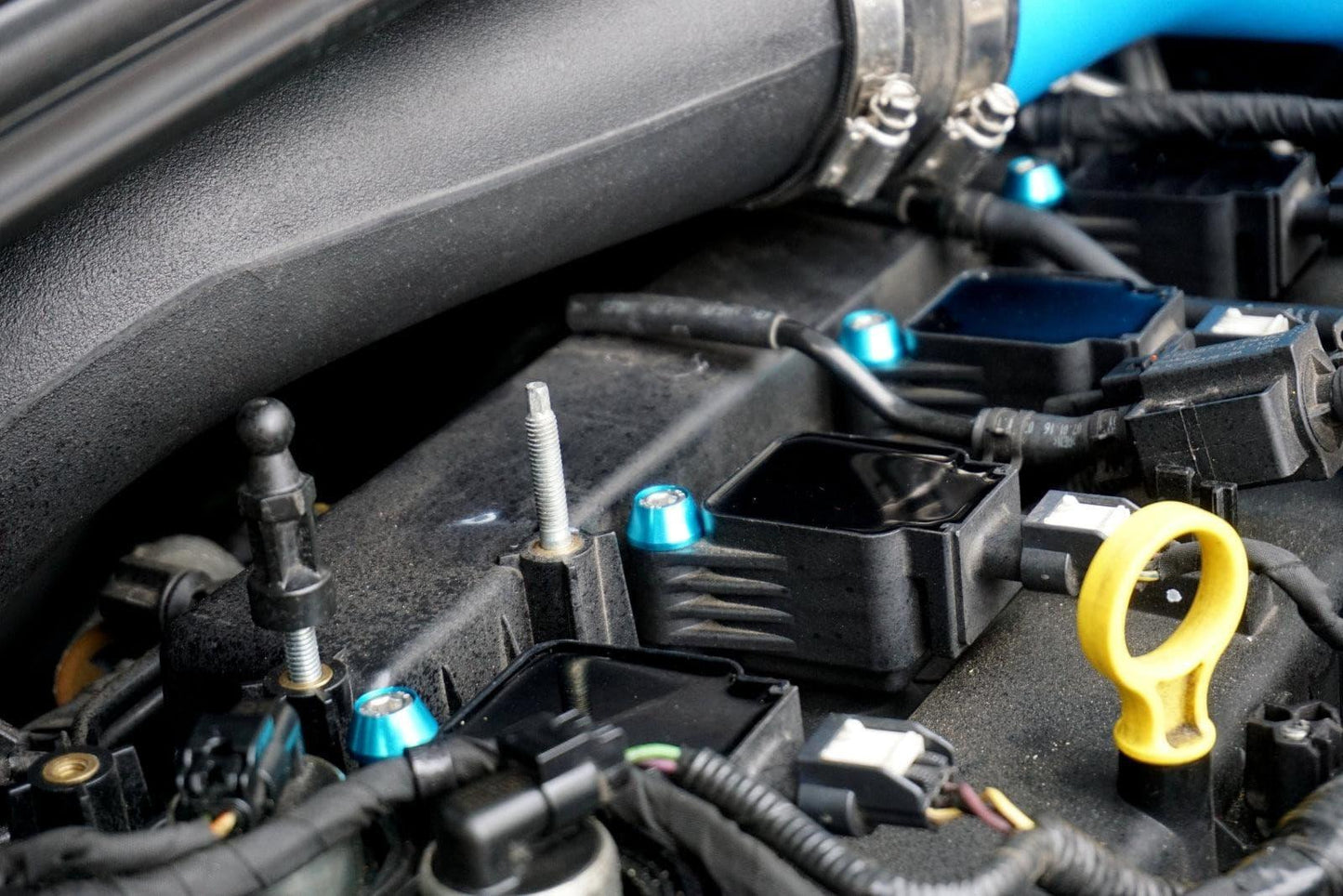 ZSPEC Stage-2 Dress Up Bolts® Fastener Kit for Ford Focus RS & ST, Stainless & Billet - Howling Moto