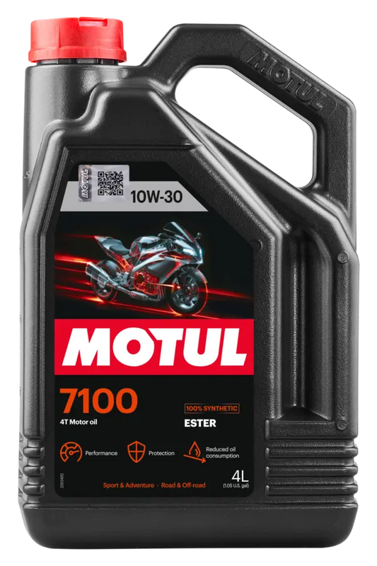 MOTUL 7100 4T Fully Synthetic Motorcycle Oil 10W-30
