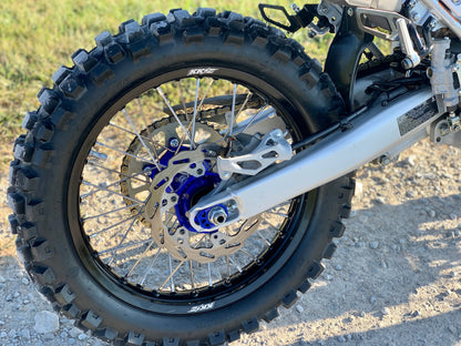 KKE 21 & 18 Enduro Wheels Rims Set for Yamaha WR250R 2008-2020 Blue&Black - Howling Moto