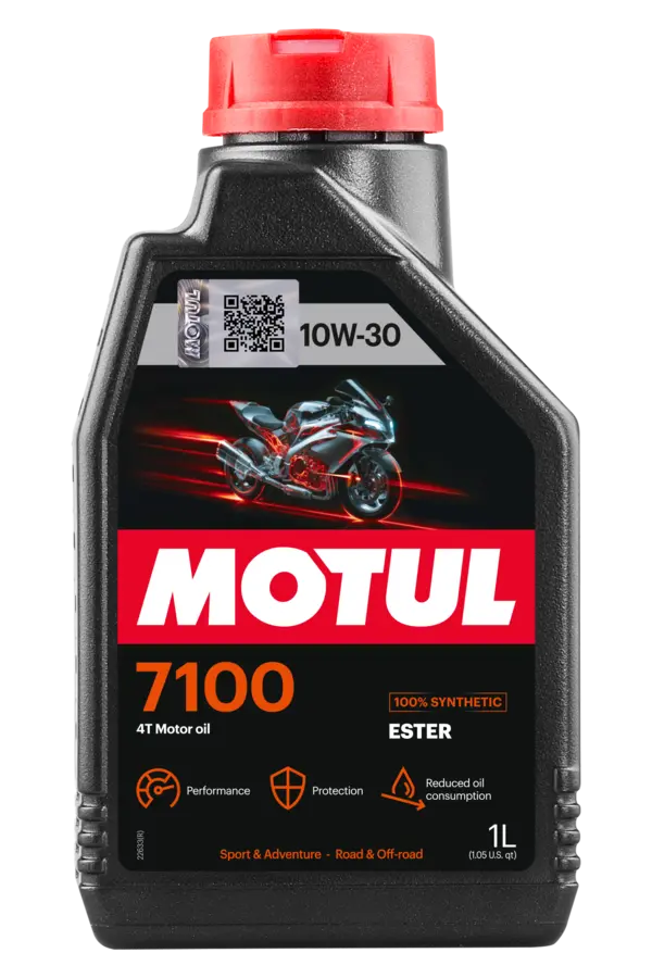 MOTUL 7100 4T Fully Synthetic Motorcycle Oil 10W-30