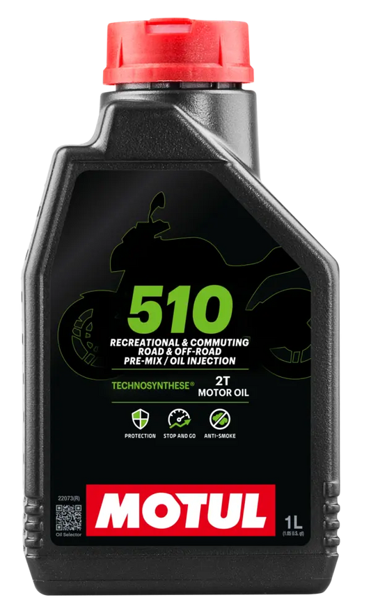 Motul 510 2T Anti-Smoke Two-Stroke Oil