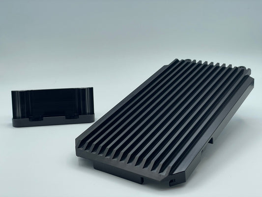 True Fin GLE Enduro BAC8000 Heatsink & Mount SHIPS APRIL 24TH 2025 - Howling Moto