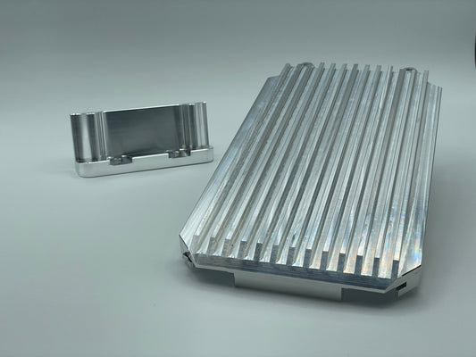 True Fin GLE Enduro BAC8000 Heatsink & Mount SHIPS APRIL 24TH 2025 - Howling Moto