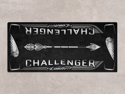 Designed Pit Mat for Indian Challenger Limited Motorcycle - MM7333 - Howling Moto