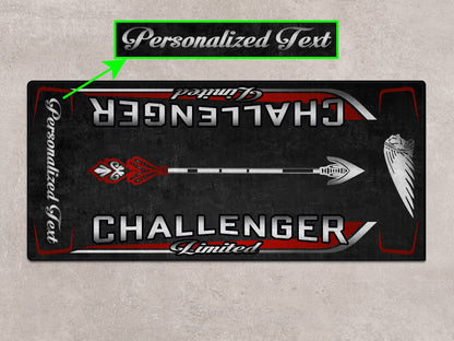 Designed Pit Mat for Indian Challenger Limited Motorcycle - MM7333 - Howling Moto