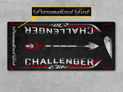 Designed Pit Mat for Indian Challenger Elite Motorcycle - MM7334 - Howling Moto