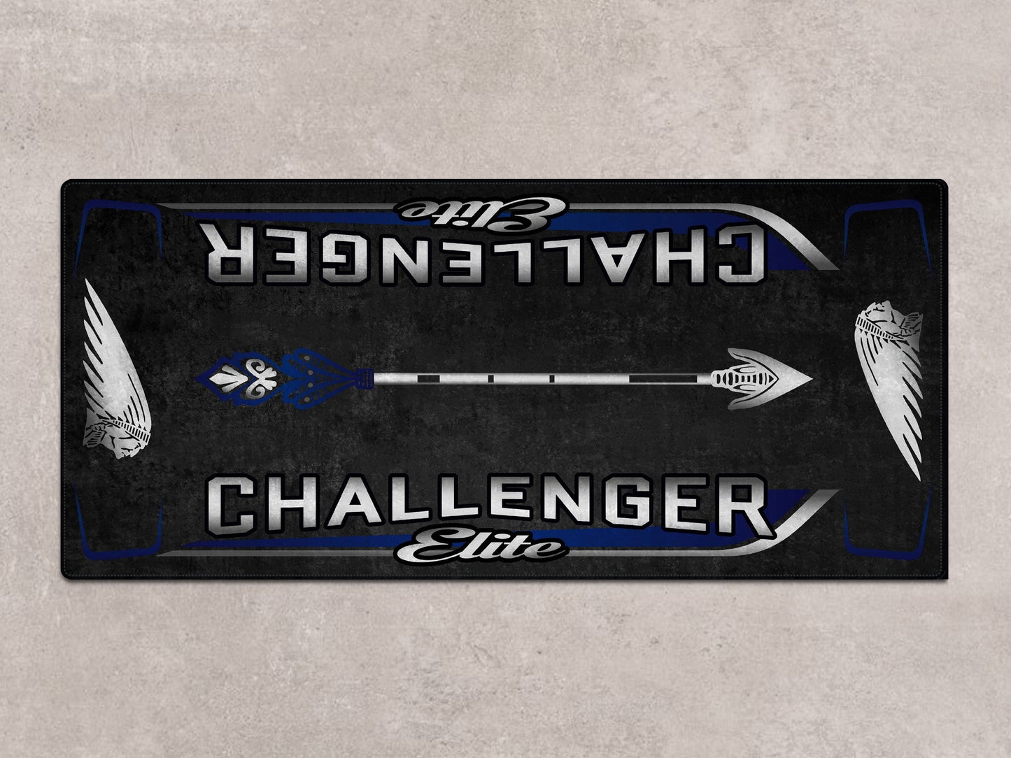 Designed Pit Mat for Indian Challenger Elite Motorcycle - MM7334 - Howling Moto