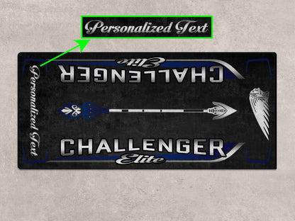 Designed Pit Mat for Indian Challenger Elite Motorcycle - MM7334 - Howling Moto