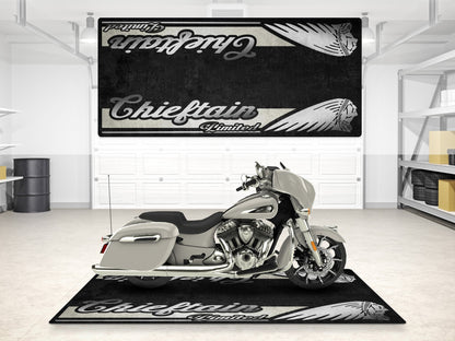 MPM Motorcycle Mat for Indian Chieftain Limited - MM7329 - Howling Moto