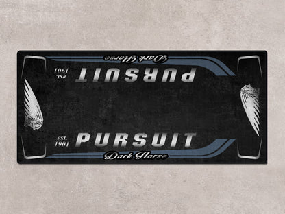 Designed Pit Mat for Indian Pursuit Dark Horse Motorcycle - MM7339 - Howling Moto