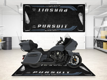 MPM Motorcycle Mat for Indian Pursuit Dark Horse - MM7339 - Howling Moto