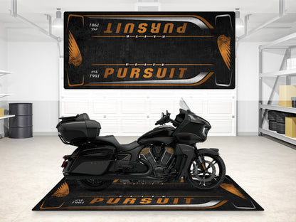 MPM Motorcycle Mat for Indian Pursuit Elite - MM7340 - Howling Moto