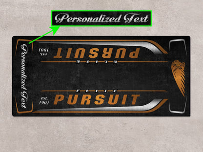 Designed Pit Mat for Indian Pursuit Elite Motorcycle - MM7340 - Howling Moto