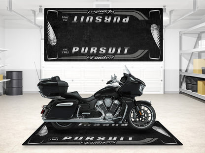 MPM Motorcycle Mat for Indian Pursuit Limited - MM7338 - Howling Moto
