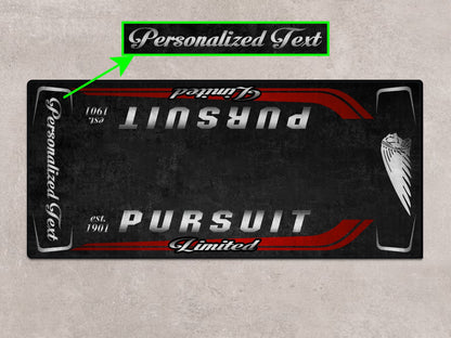 Designed Pit Mat for Indian Pursuit Limited Motorcycle - MM7338 - Howling Moto