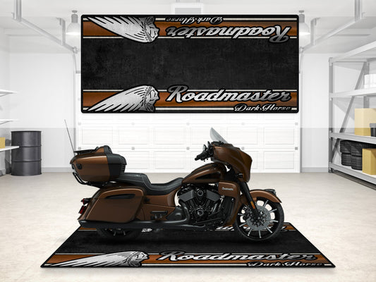 MPM Motorcycle Mat for Indian Roadmaster Dark Horse - MM7337 - Howling Moto