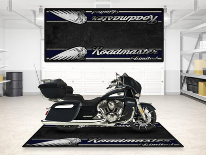 MPM Motorcycle Mat for Indian Roadmaster Limited - MM7336 - Howling Moto
