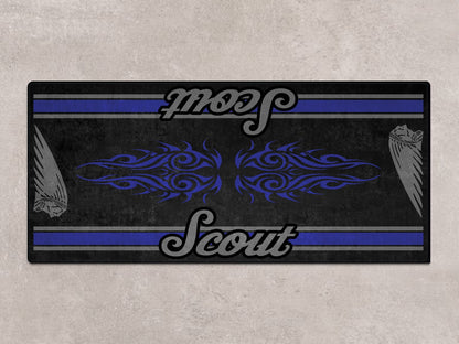 Designed Pit Mat for Indian Scout Bobber Sixty Motorcycle - MM7320 - Howling Moto