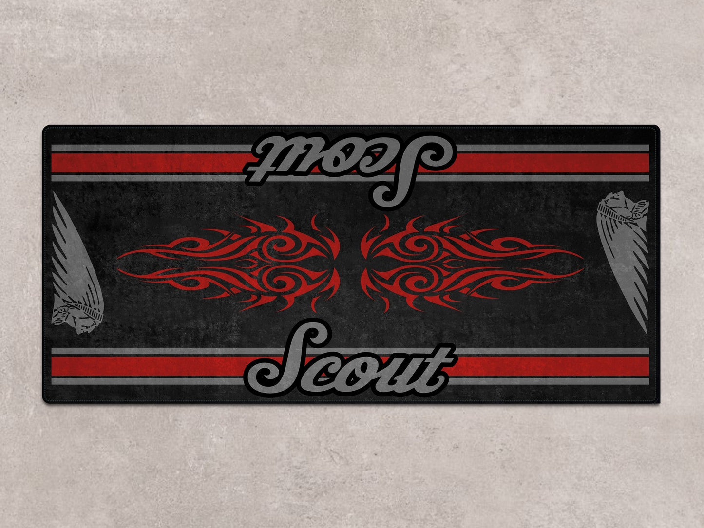 Designed Pit Mat for Indian Scout Bobber Sixty Motorcycle - MM7320 - Howling Moto