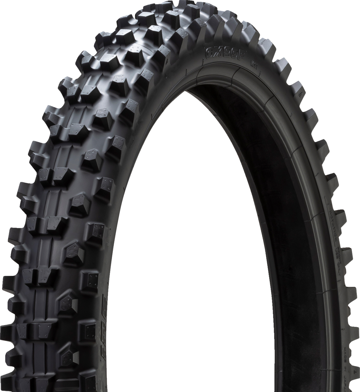 IRC Gekkota GX20 rear motorcycle tire 140/80-18 with 70M load and T10624 model, showing the tread pattern and sidewall.