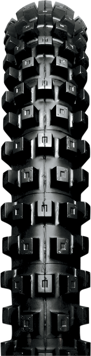 IRC Volcanduro VE-35 front tire for cross-country and enduro racing, 80/100-21 size with 51M speed rating on rugged terrain