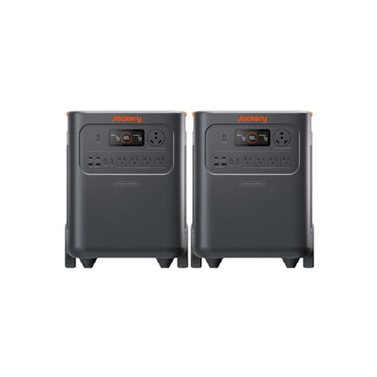 Jackery HomePower 3600 Plus portable home battery backup system with multiple outlets and digital display for emergency power.
