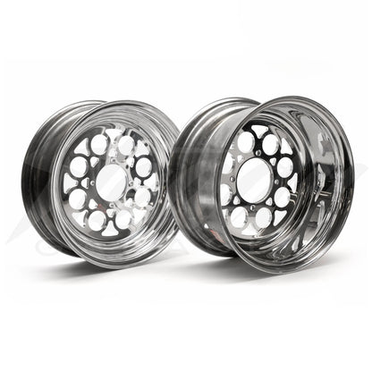 JHR Dragger 12x6/12x4 Rim Set - NON-ABS Honda Grom (2014-2020), Monkey (2018-2021) - Howling Moto