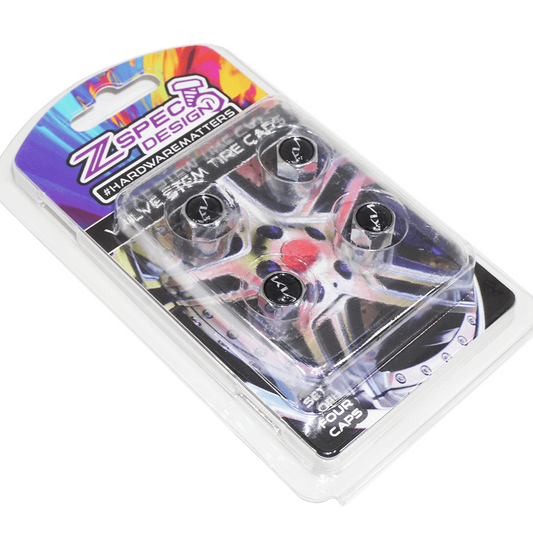 Chrome Valve Stem Tire Caps, Style: KIA - Howling Moto