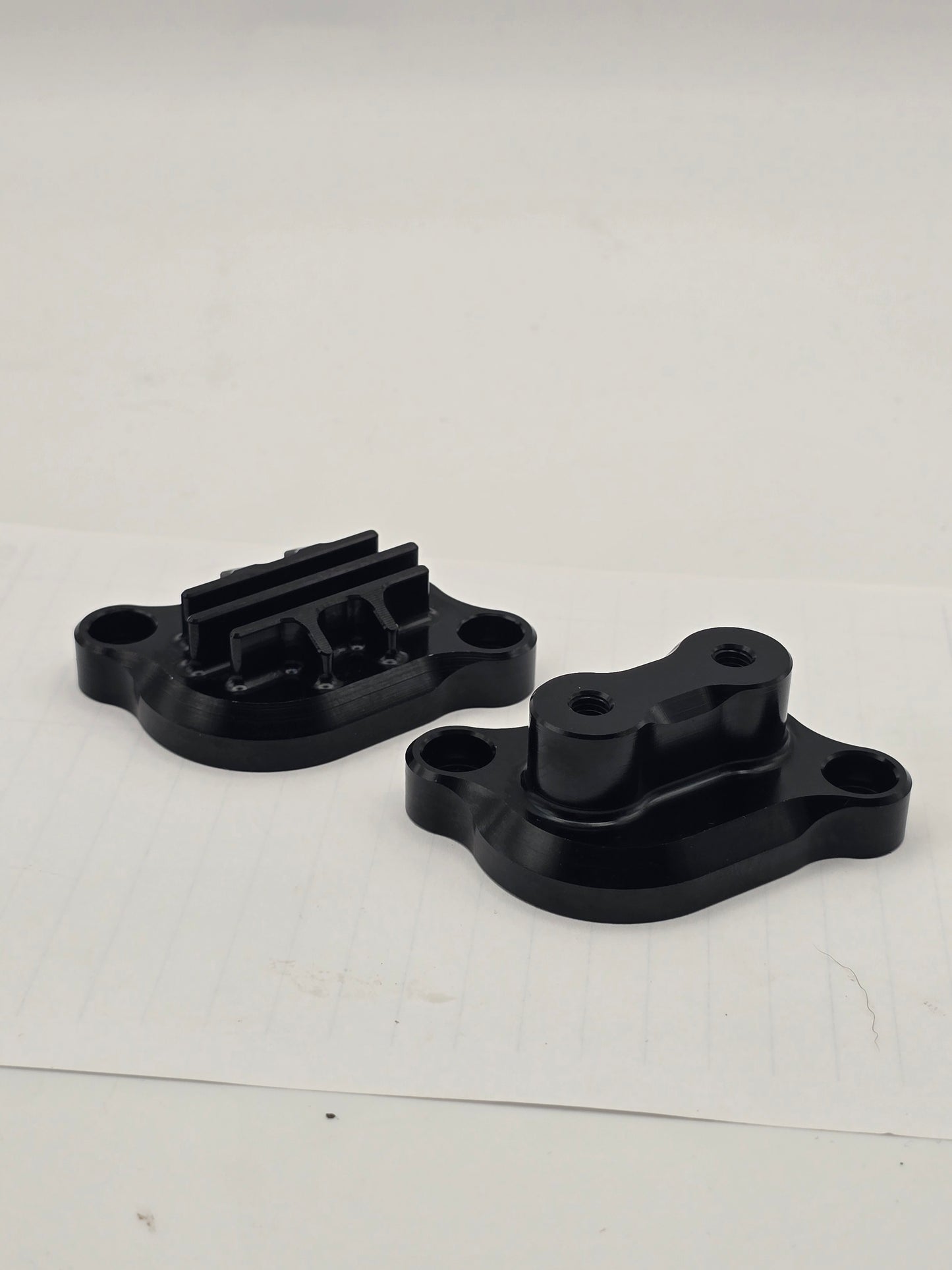 Kitaco Grom 3 Row Cooler Tappet Mount Caps (Pair) (Open-Box) - Howling Moto